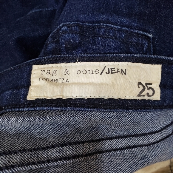 Rag & bone Skinny Moto Jean Size 25 - Picture 9 of 9
